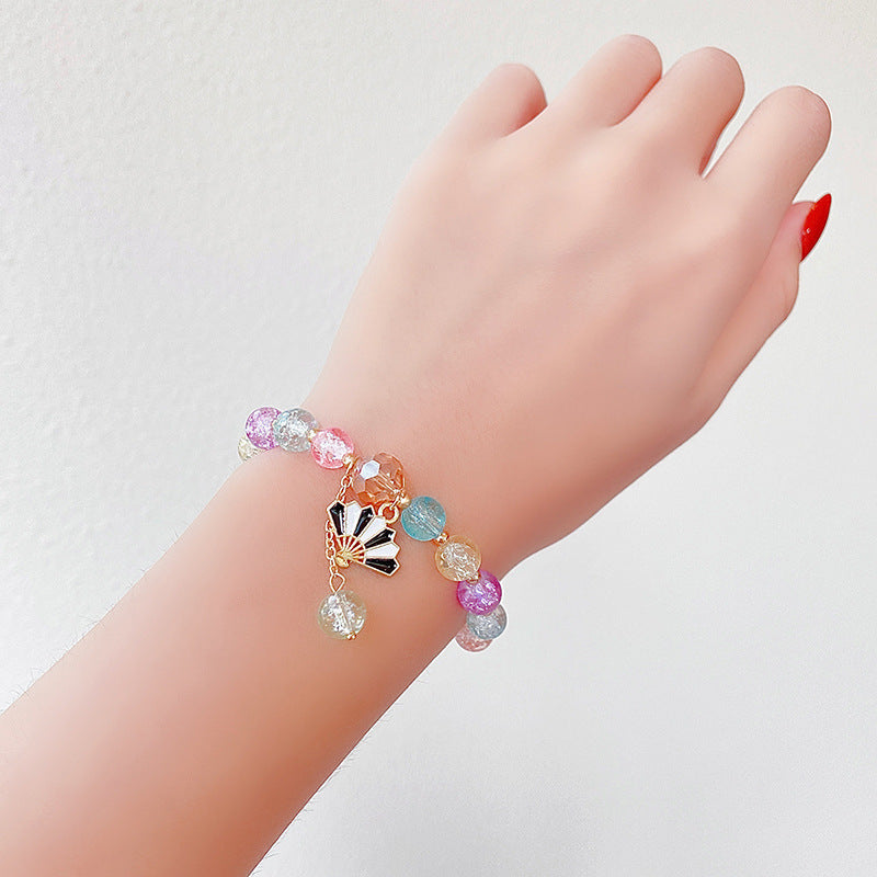 Wholesale Cartoon Glass Beads Bracelet
